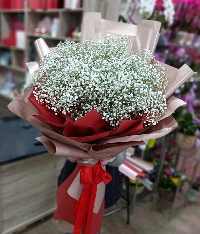 Букет цветов из: Гипсофила в Шарье