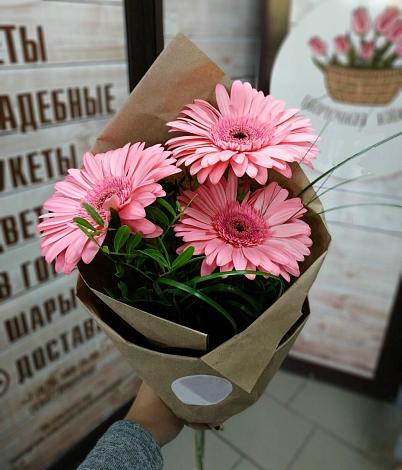 Букет цветов из: Герберы в Шарье